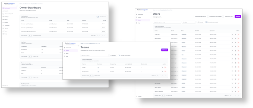 ReviewIntegrator dashboard and review workflow