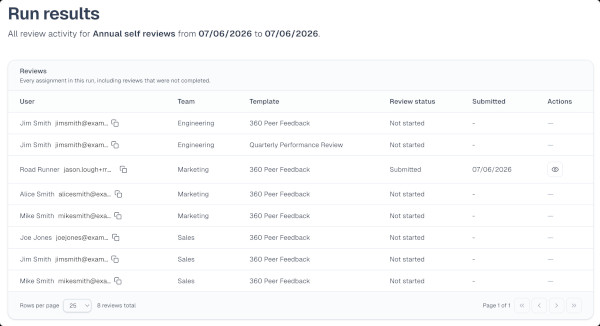 7. Track outcomes
